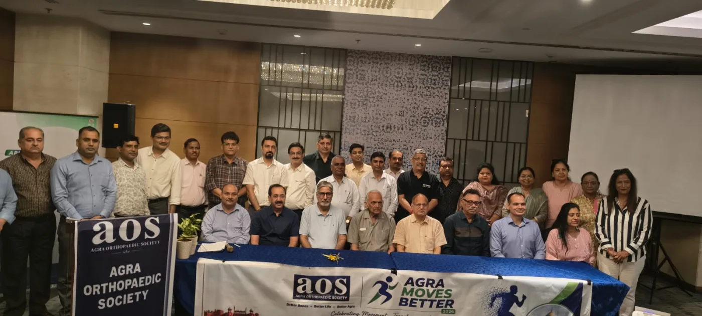 Recognition moment during the Agra Moves Better 2026 closing ceremony