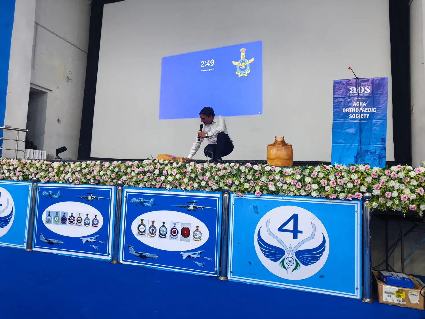 AOS Air Force and Airport awareness activity under Agra Moves Better 2026 3