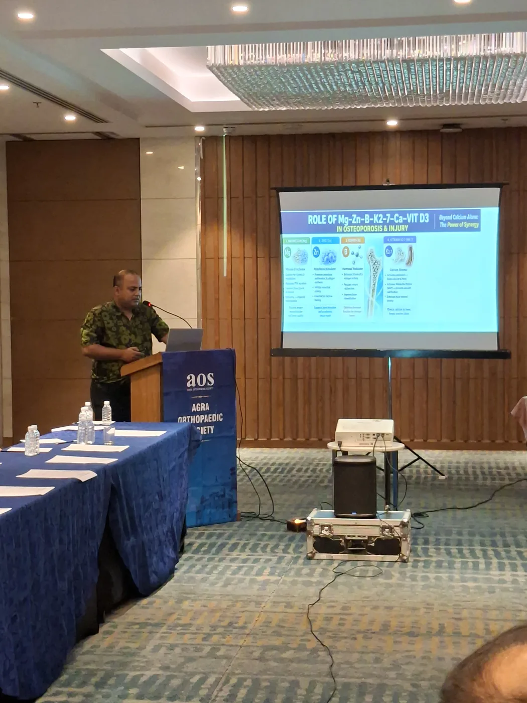 Academic presentation during the AOS Executive Committee Meeting on 18 July 2026