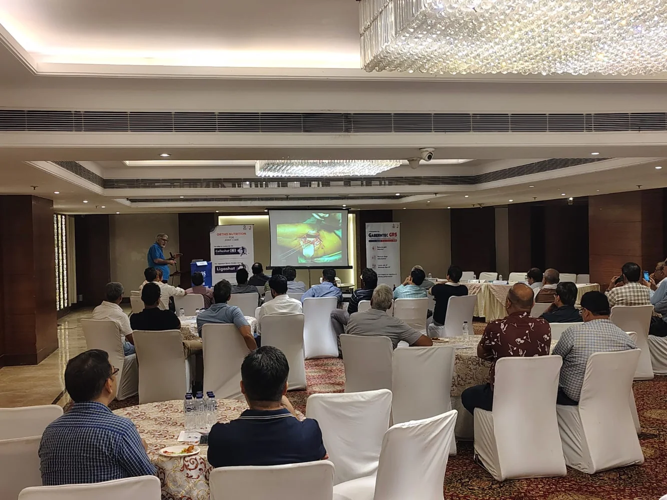 Wide view of an academic lecture during the 1 August 2026 AOS programme