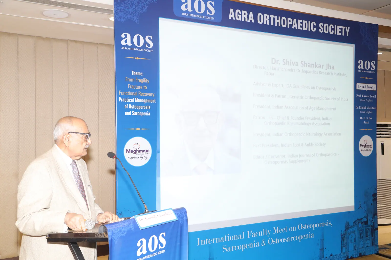 AOS members and faculty at the Osteoporosis and Sarcopenia Symposium on 11 July 2026