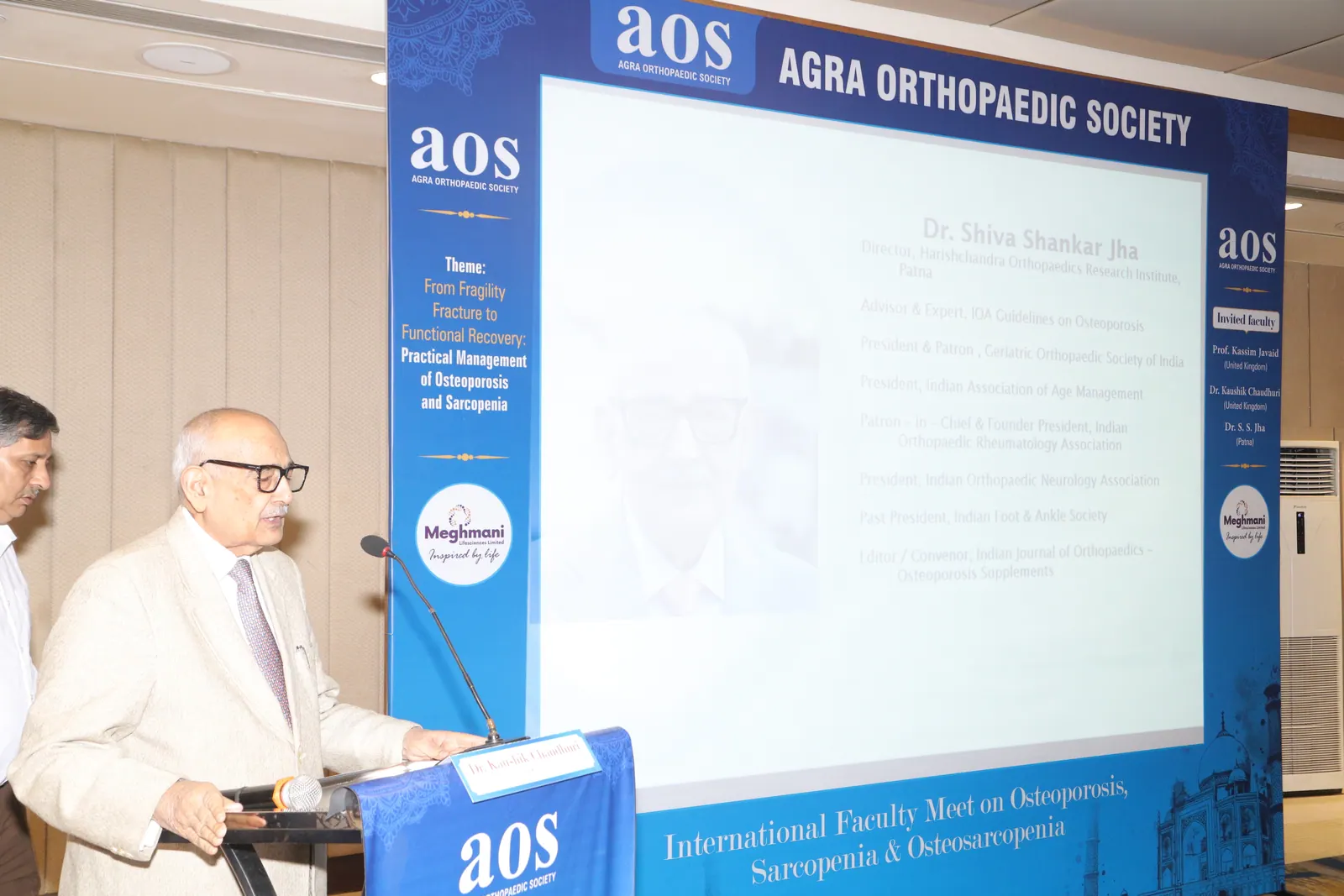 AOS members and faculty at the Osteoporosis and Sarcopenia Symposium on 11 July 2026