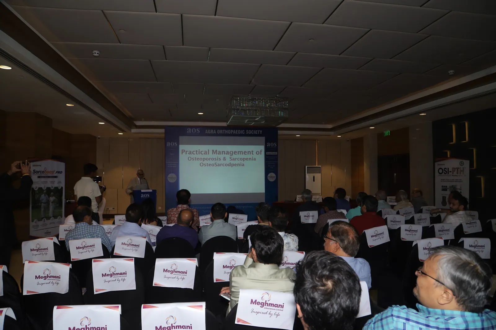 AOS members and faculty at the Osteoporosis and Sarcopenia Symposium on 11 July 2026