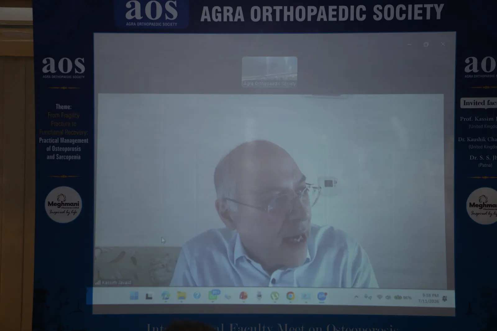 AOS members and faculty at the Osteoporosis and Sarcopenia Symposium on 11 July 2026