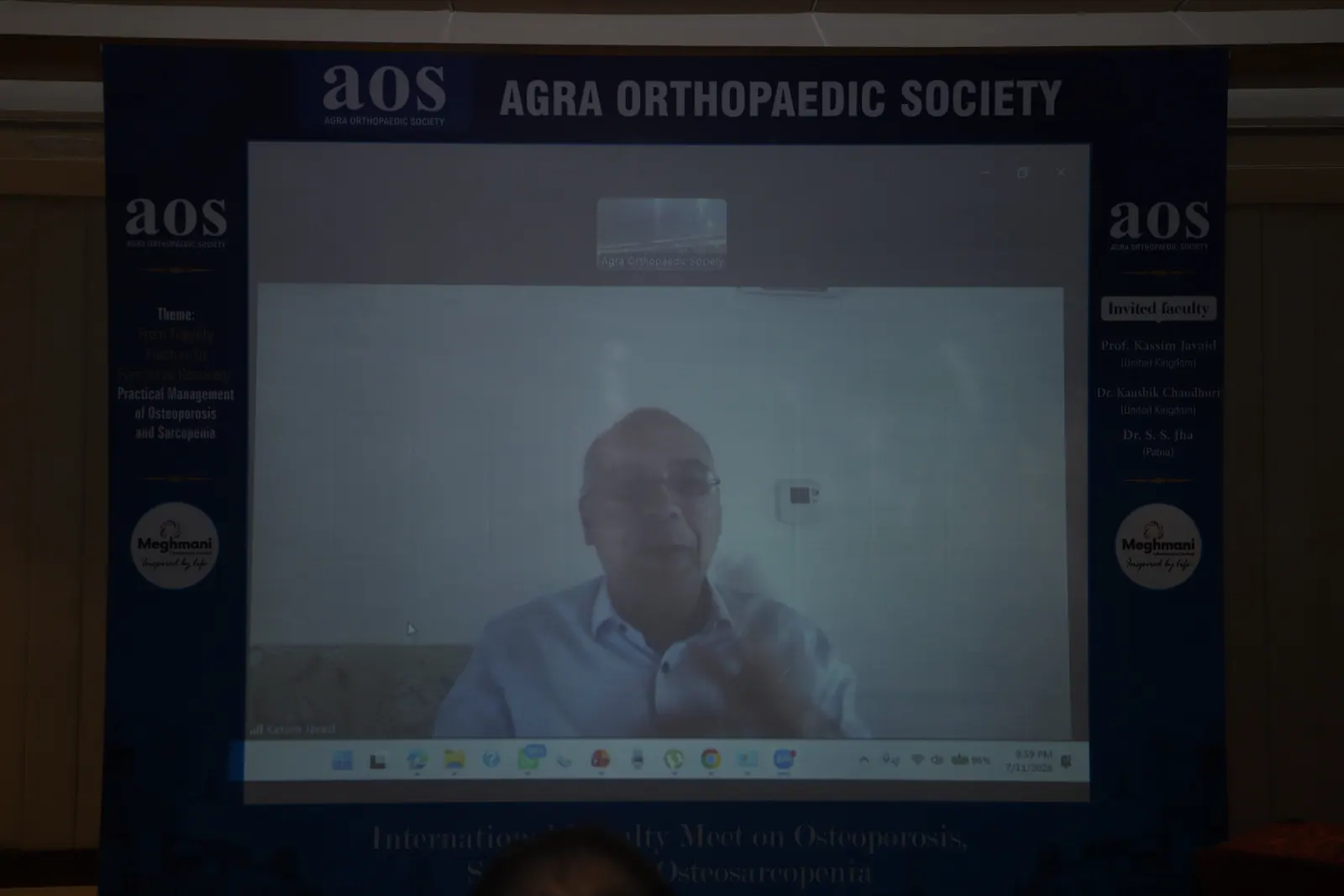 AOS members and faculty at the Osteoporosis and Sarcopenia Symposium on 11 July 2026