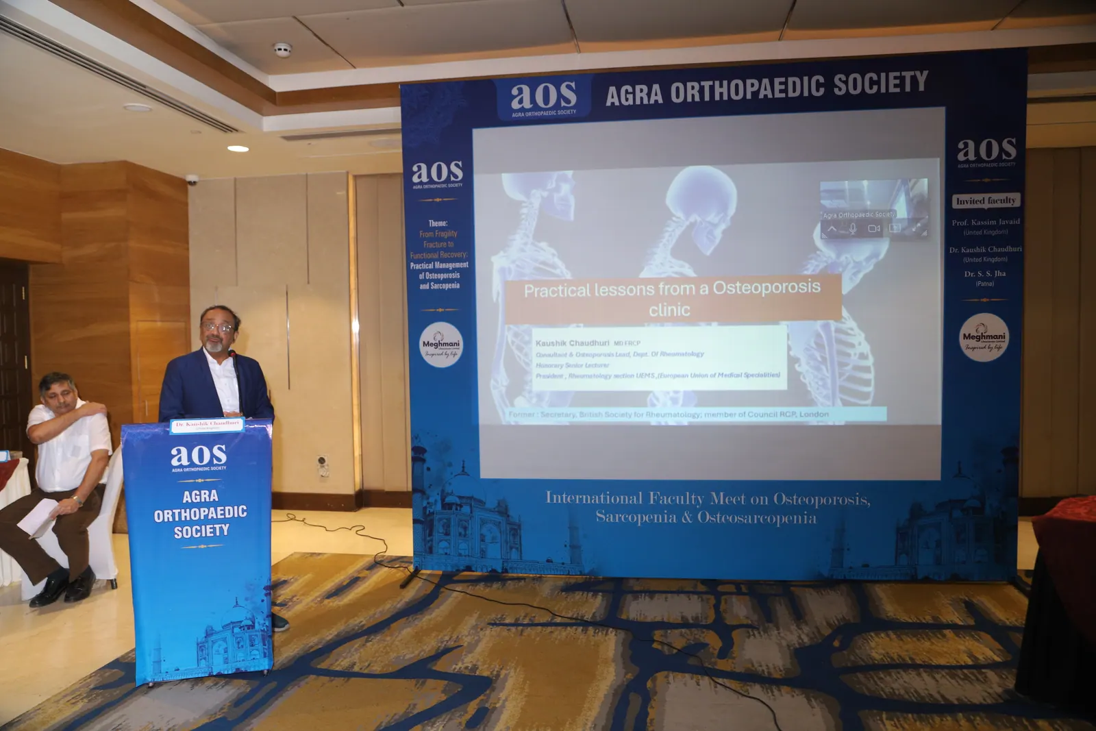 AOS members and faculty at the Osteoporosis and Sarcopenia Symposium on 11 July 2026
