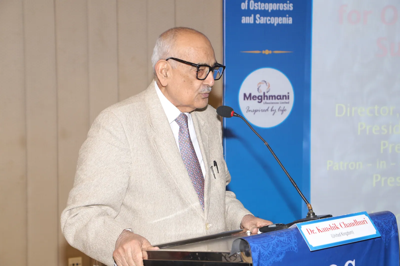AOS members and faculty at the Osteoporosis and Sarcopenia Symposium on 11 July 2026