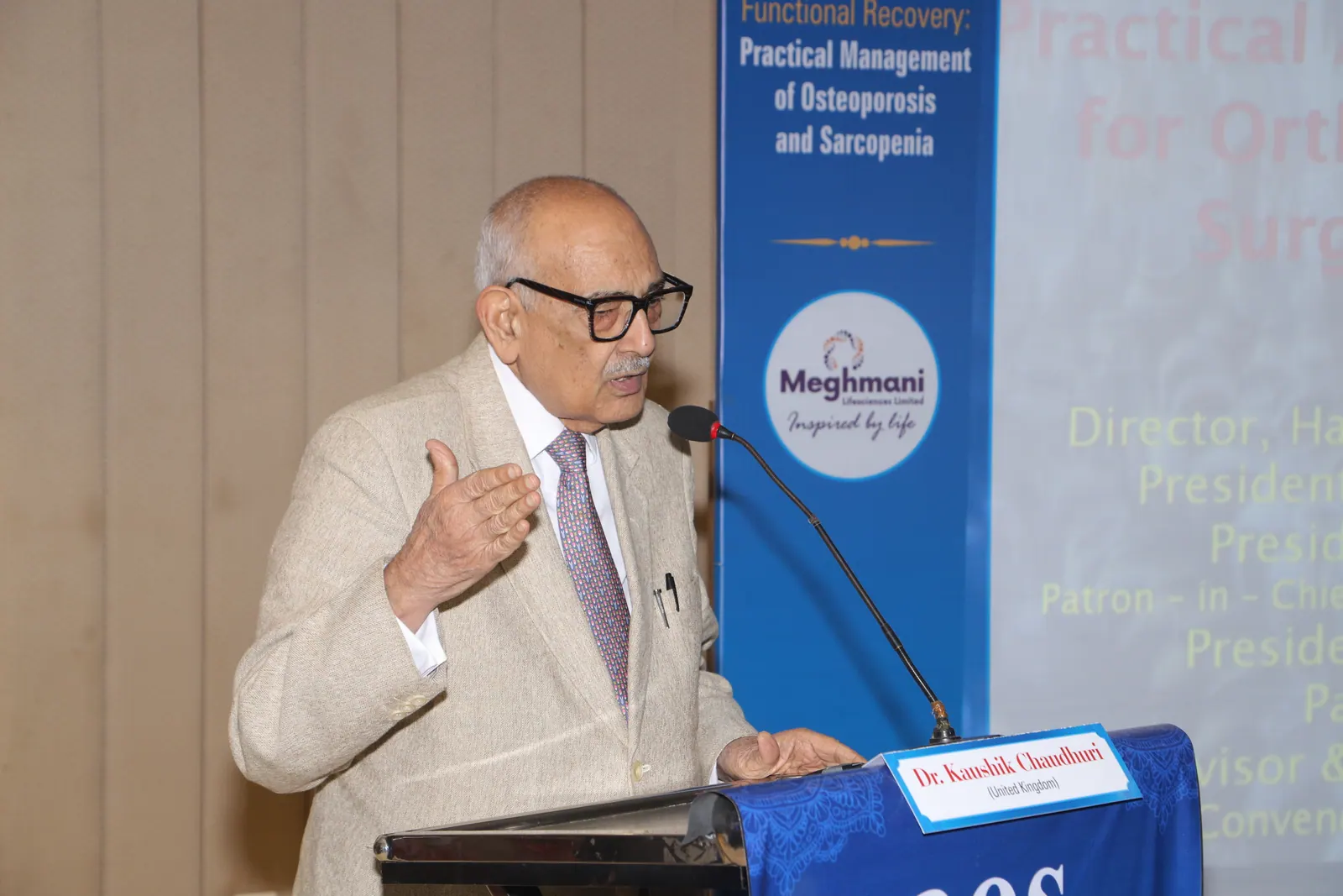 AOS members and faculty at the Osteoporosis and Sarcopenia Symposium on 11 July 2026