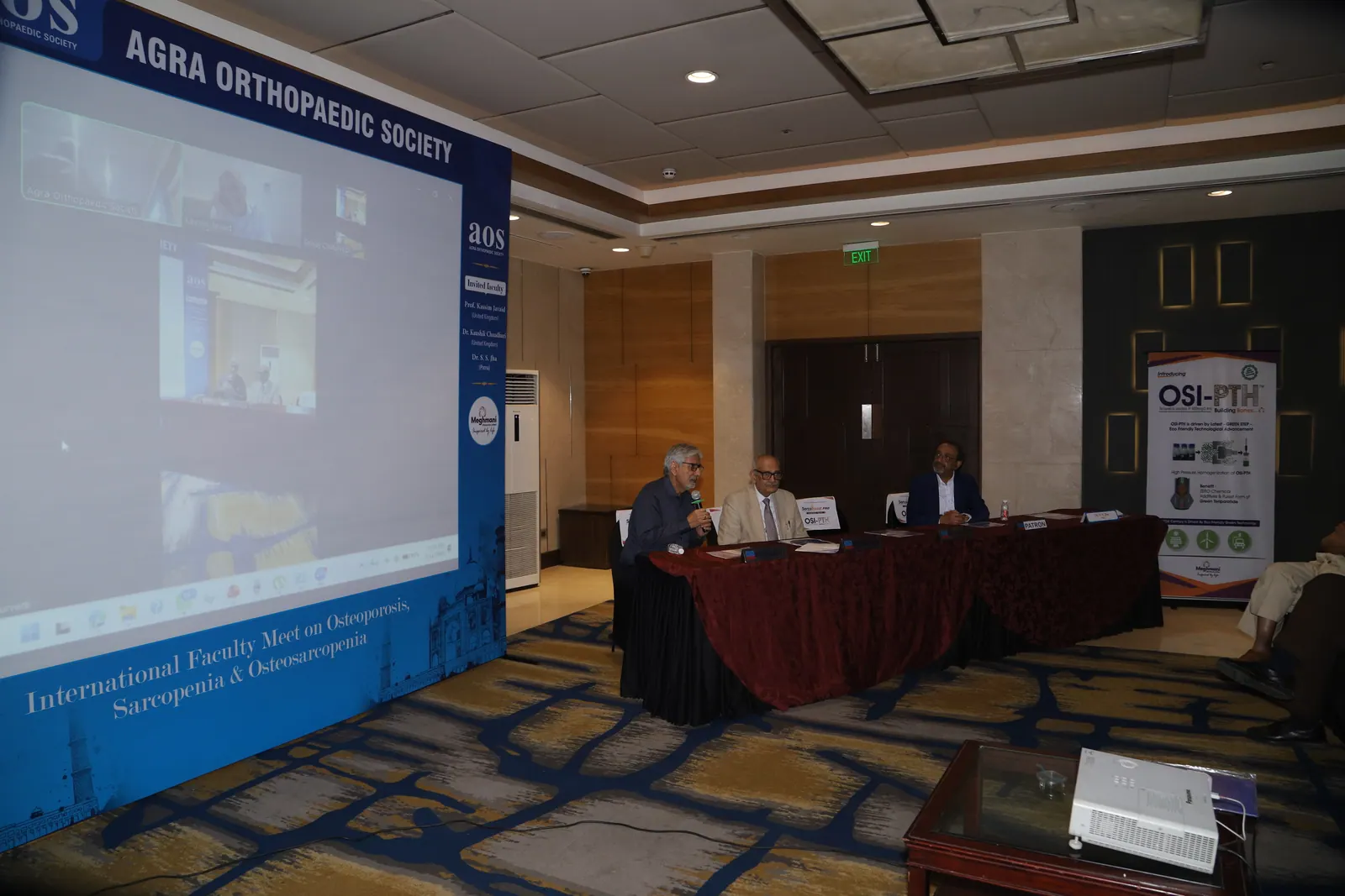 AOS members and faculty at the Osteoporosis and Sarcopenia Symposium on 11 July 2026