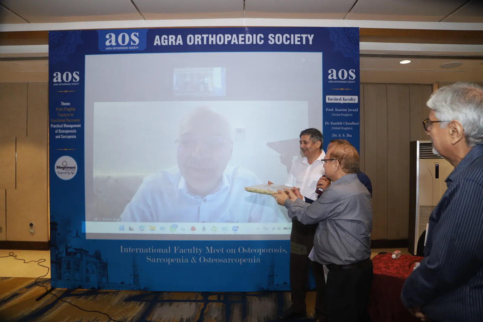 AOS members and faculty at the Osteoporosis and Sarcopenia Symposium on 11 July 2026