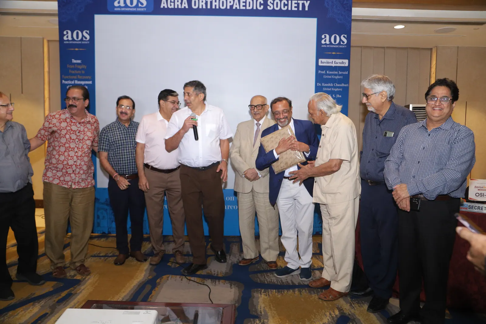 AOS members and faculty at the Osteoporosis and Sarcopenia Symposium on 11 July 2026
