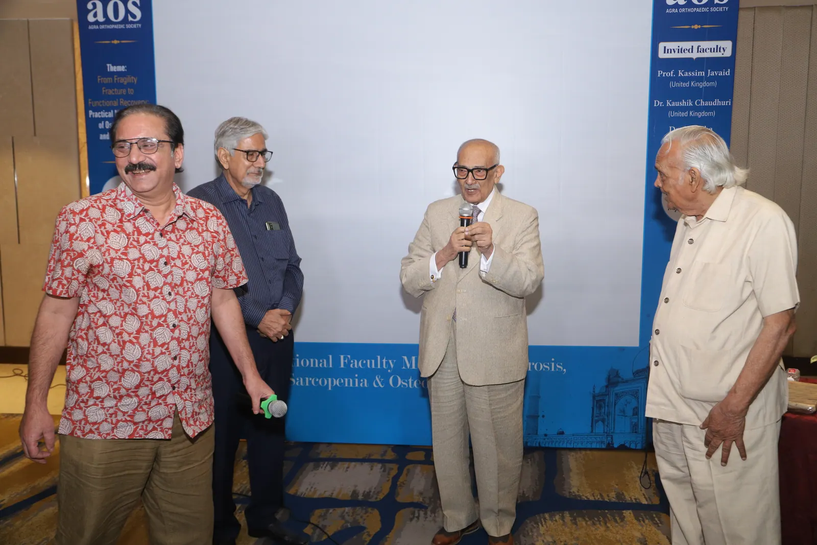 AOS members and faculty at the Osteoporosis and Sarcopenia Symposium on 11 July 2026