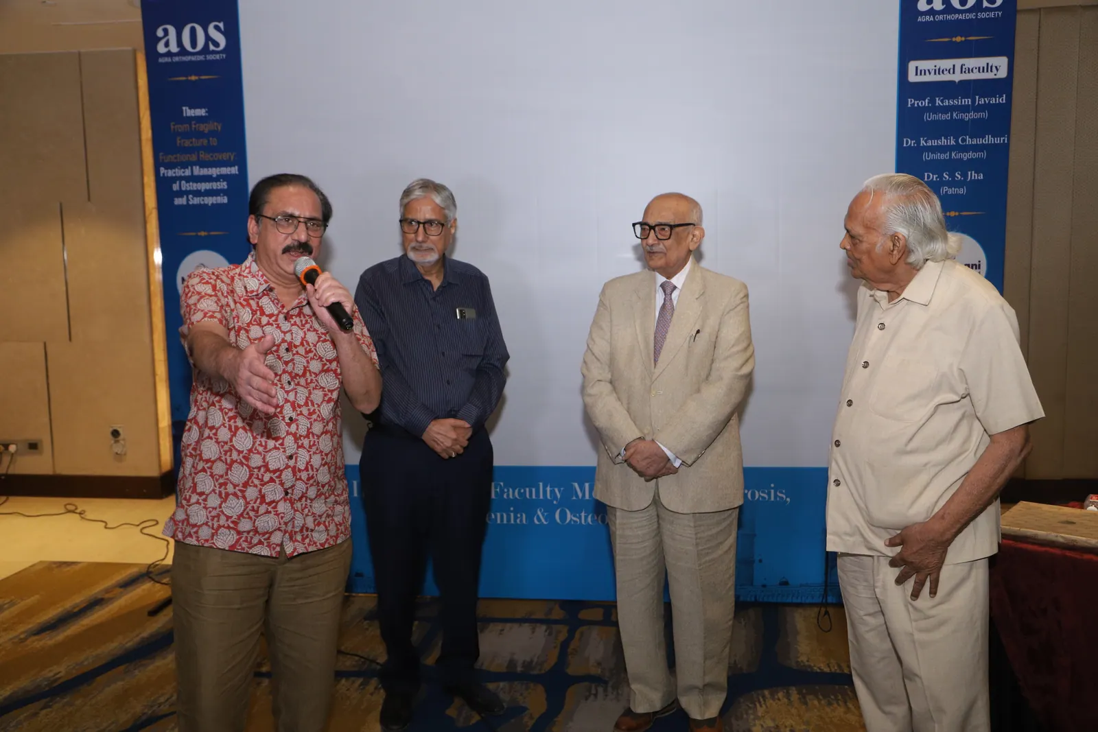 AOS members and faculty at the Osteoporosis and Sarcopenia Symposium on 11 July 2026
