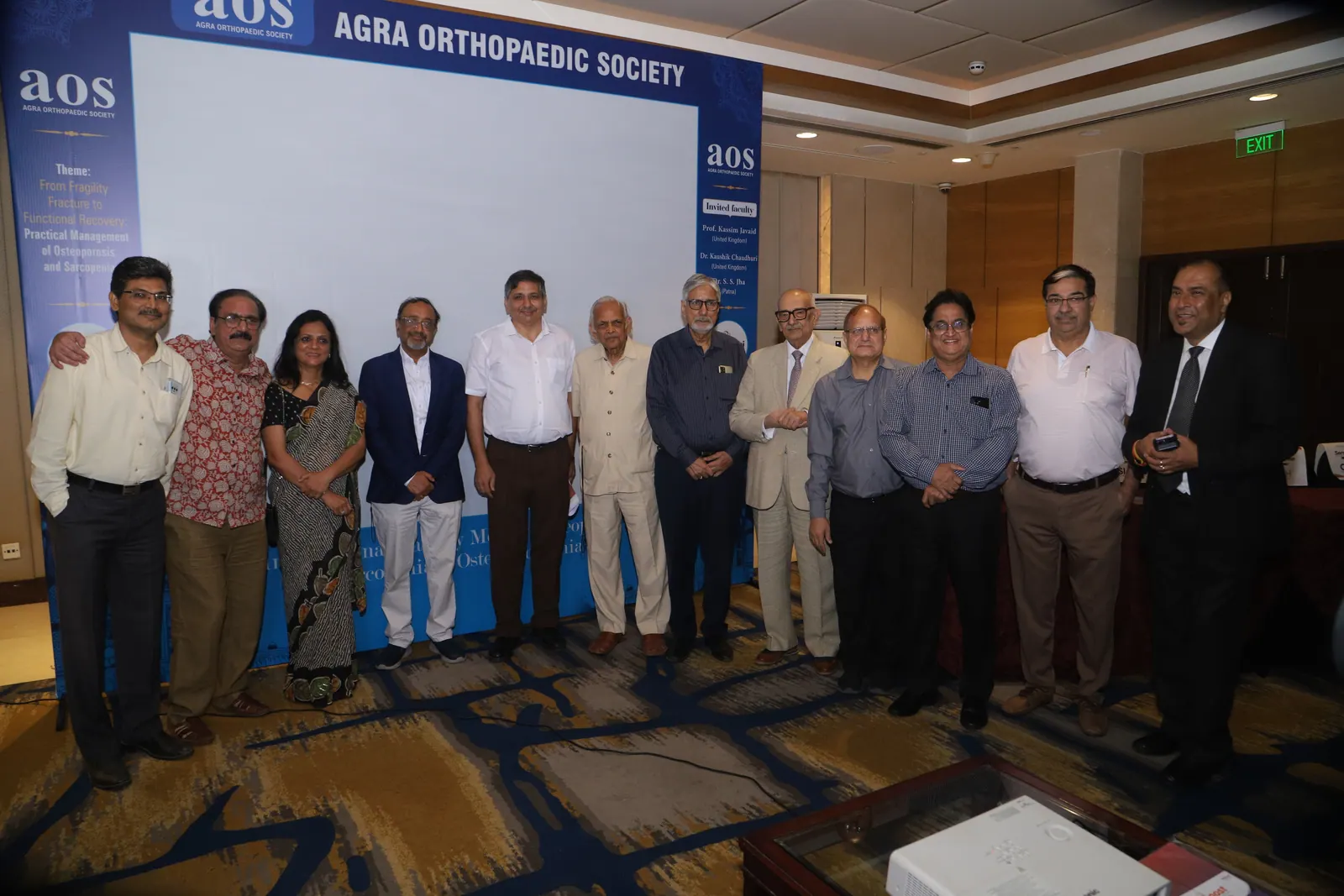 AOS members and faculty at the Osteoporosis and Sarcopenia Symposium on 11 July 2026