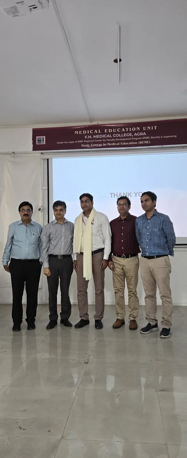 Faculty and participants at the AOS inter-college PG paper presentation competition