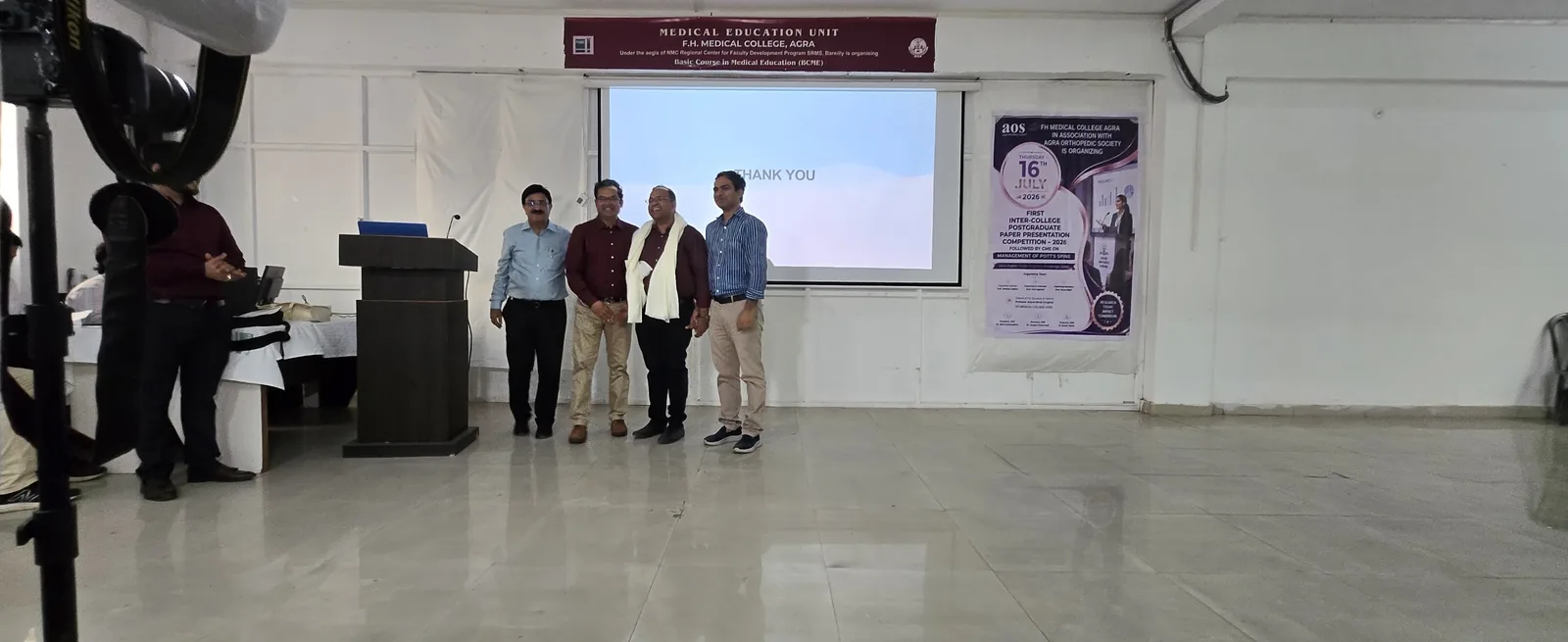 AOS members and participants during the PG paper presentation programme