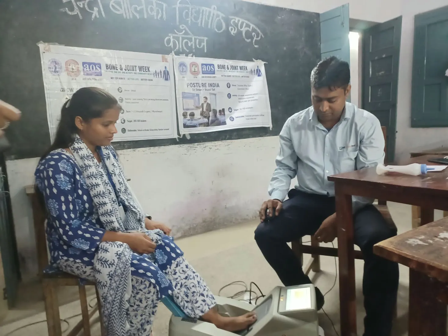 AOS school and women’s bone-health awareness activity under Agra Moves Better 2026 1