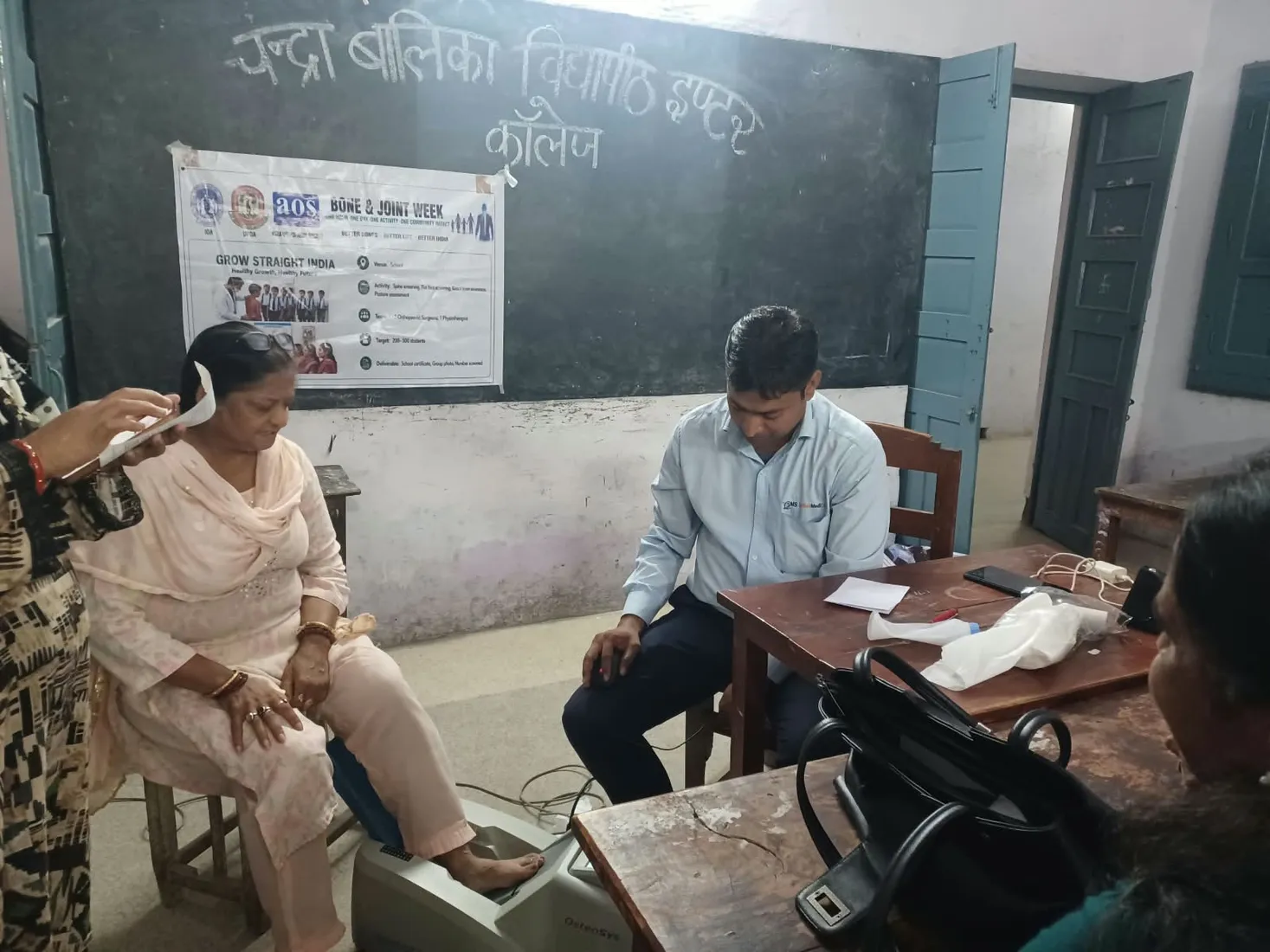 AOS school and women’s bone-health awareness activity under Agra Moves Better 2026 4